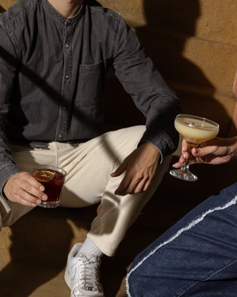 Friends sharing coffee and conversation at the cafe